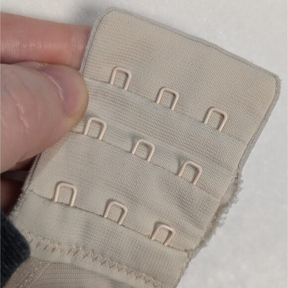 Soma Stunning Support Full Coverage Floral Lace Underwire Light Tan Bra Size 34D - Picture 5 of 10